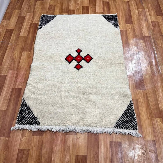 Marokkaans Berber gedecoreerd vloerkleed 200cm x 300cm – Vloerkleden en tapijten, Wool (photo 2 of 10)