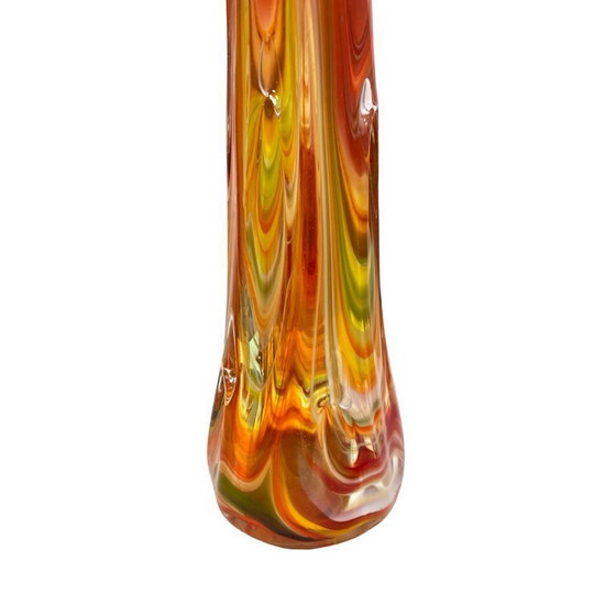 Image 1 of "Sękacz" vase – Ząbkowice Śląskie steelworks, Poland 1970s (42 cm)