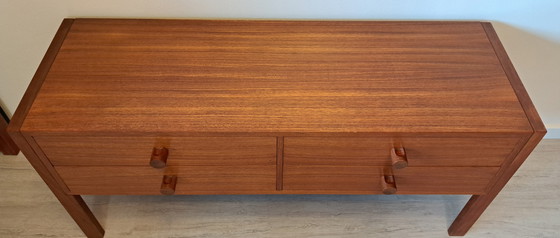 Image 1 of Aparador de teca original Aksel Kjersgaard núm. 480 D.E. Møbler, Dinamarca, ca 1960