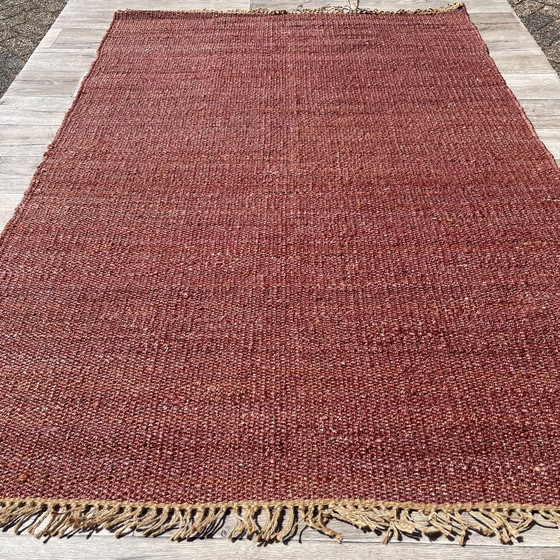 Image 1 of Tapis Brinker Carpets Festival Jute Slam Brown Red - 160x230cm
