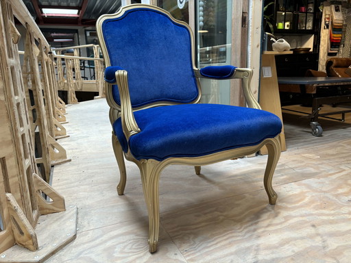 Sillón estilo Luis XV
