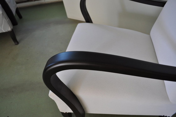 Fauteuil Art Déco Blanc, années 1920 – Art Deco (photo 4 of 6)