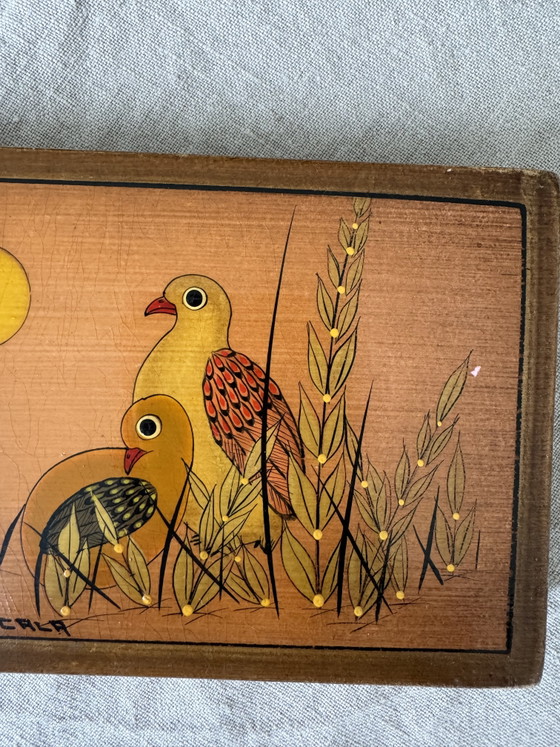 Vintage schilderij uit het midden van de 20e eeuw uit Mexico, Arturo Alcala - volkskunst (photo 6 of 13)