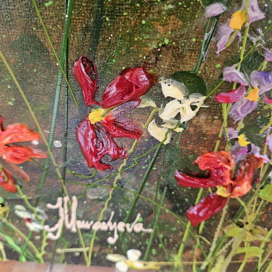 Yulia Muravyeva Bloemen Pracht – Julia Muravyeva, Kunst, Canvas (photo 9 of 11)