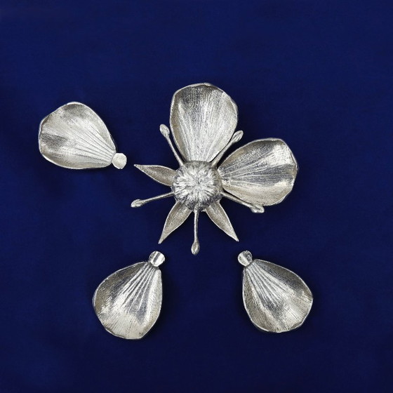 Image 1 of Gucci Style Five Petal Flower Ashtray or Catch-all Mid Century Italy C1960s