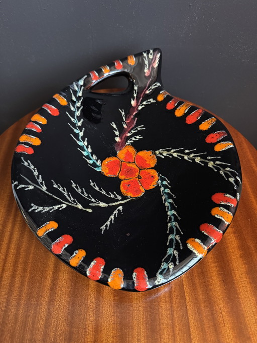 Vallauris ceramic trinket tray from the 1960s