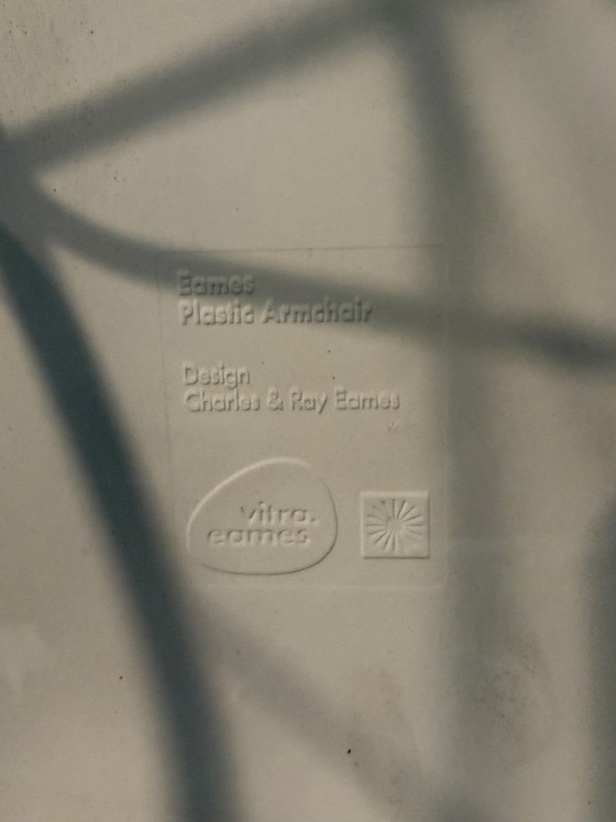Image 1 of Sedia Vitra Eames DAR – base nera – ottime condizioni, 6 pezzi