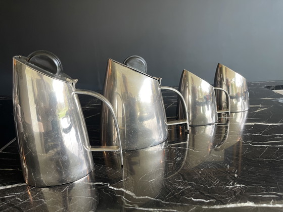 Image 1 of Service à café et à thé Hans Przyrembel, style Bauhaus Art Déco