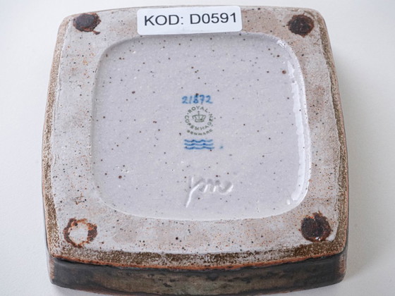 Image 1 of Keramikschale BACA, dänisches Design, 1960er Jahre, hergestellt von Royal Copenhagen, entworfen von Nils Thorsson