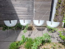Moroso Fjord P. Urquiola bianco x 4 
