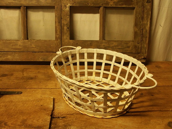 Panier en métal – Objets déco, Vintage (photo 7 of 7)