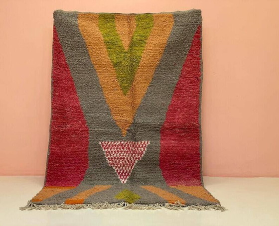 Handgefertigter marokkanischer Teppich 250cm x 150cm – Teppiche & Läufer, Wool (photo 7 of 7)