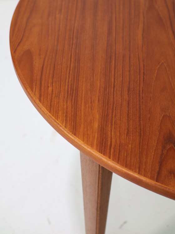 Image 1 of Extendable dining table Omann Jun 55 teak vintage Danish