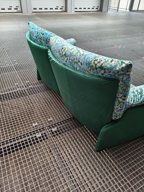 Cassina Palmaria 3 Zits Bank Bekleed Met Wolff Blitz Stof – 3-5 zitsbanken, Textile, Modern (photo 3 of 5)