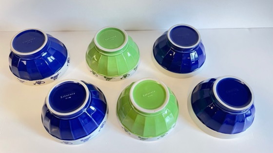 Image 1 of BOLS Porcelaine Italienne SATURNIA Vintage