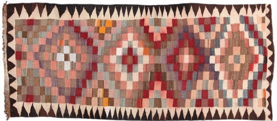 Kelim Modern Caucus Kilim - Vintage Armenian Art – Rugs & carpets, Wool (photo 4 of 5)