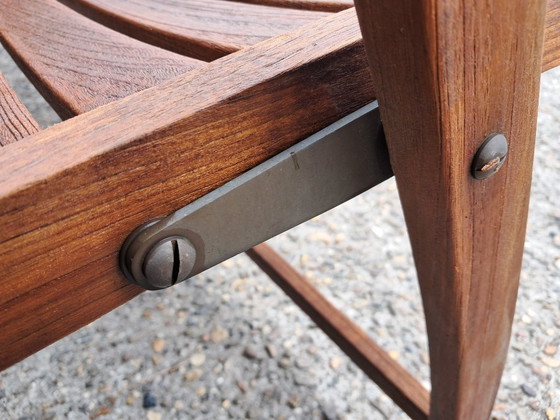 Image 1 of 4 Royal Botania Teak stand-up chairs, folding