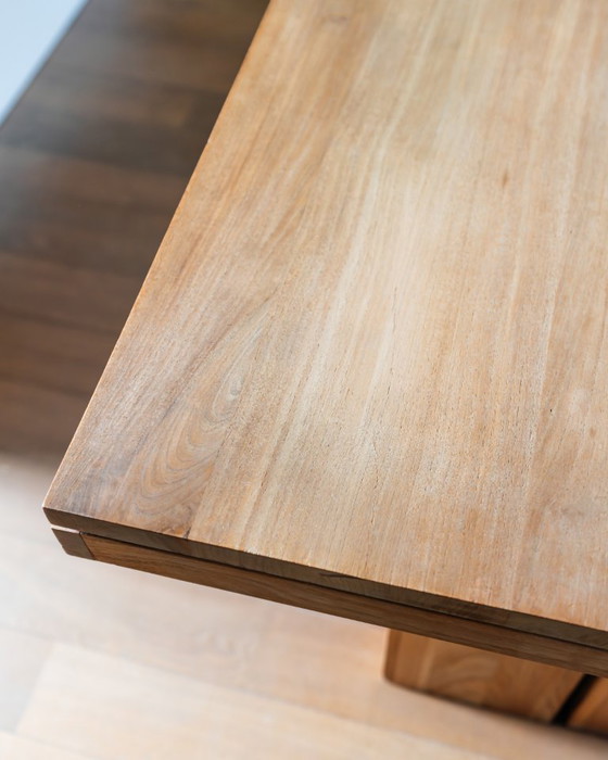 Image 1 of Tavolo da pranzo doppio Tahona - Teak massello naturale