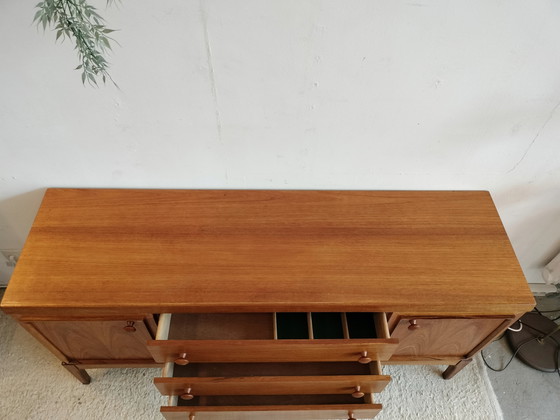 Image 1 of Vintage teakhouten dressoir, Stateroom voor Stonehill Furniture