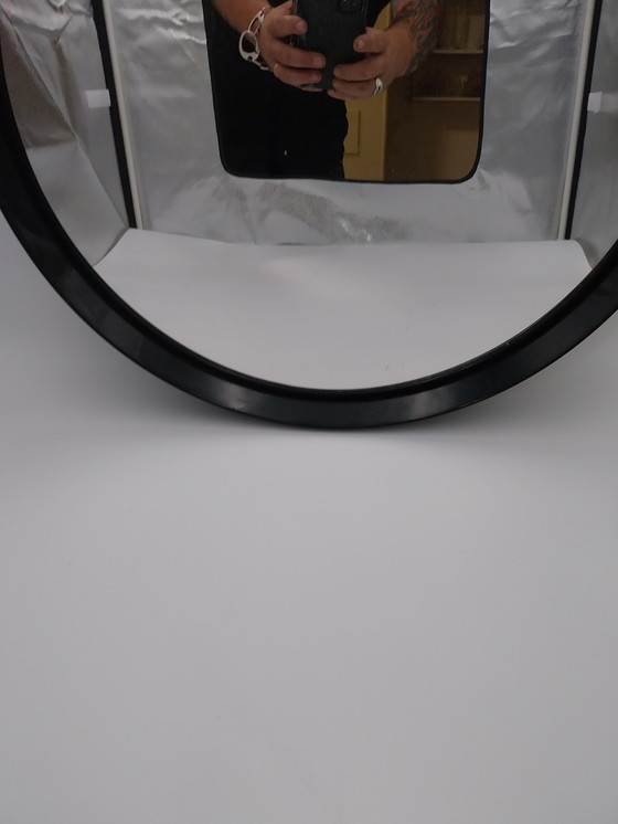 Image 1 of 1 x specchio collegiale in plastica nera di Salc Cantu Italia