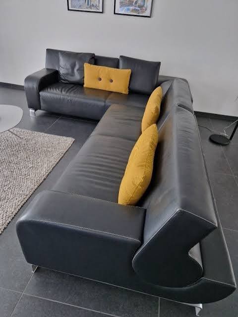 Leolux Corner Sofa, new – Aluminium (photo 5 of 5)