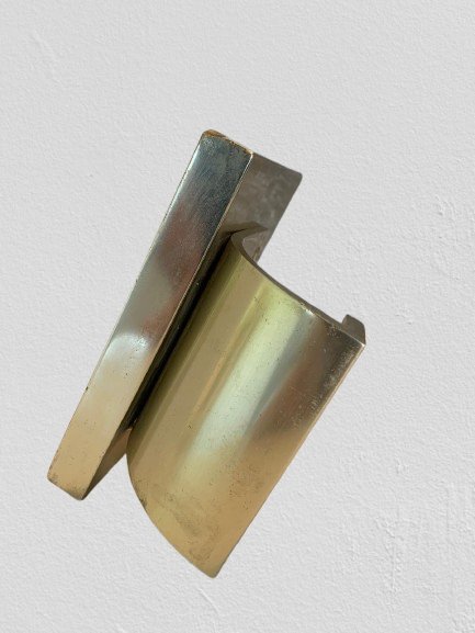 Image 1 of Poignée de porte en céramique faite à la main