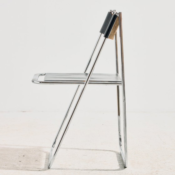 MK11936 Tamara klapstoel van Arrben Italië – Arrben Italy, Klapstoelen, Leather, Metal (photo 7 of 18)