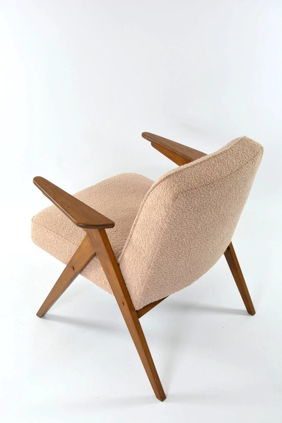 Image 1 of BUNNY fauteuil in roze bouclé