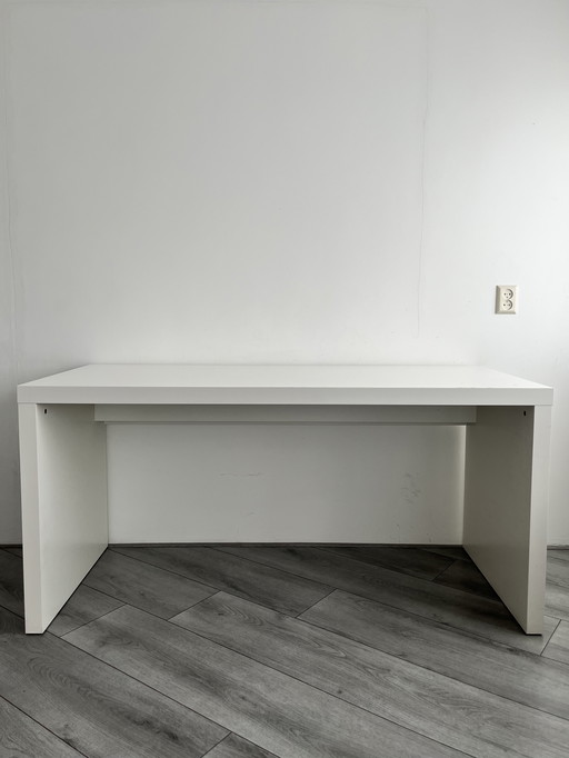 Minimalist White Desk 
