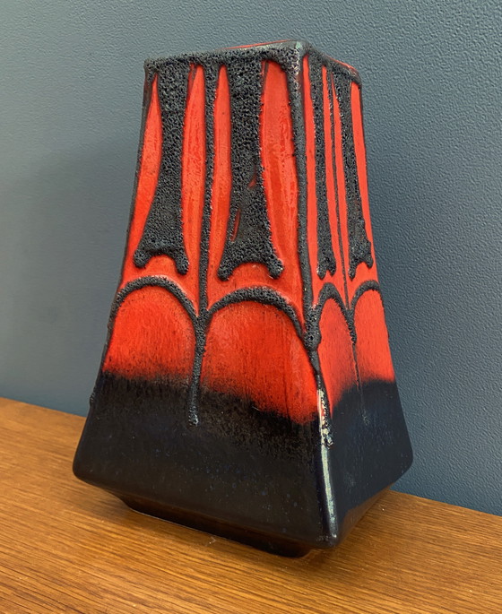Image 1 of Fat lava vase by Fohr west Gemany model 342-20