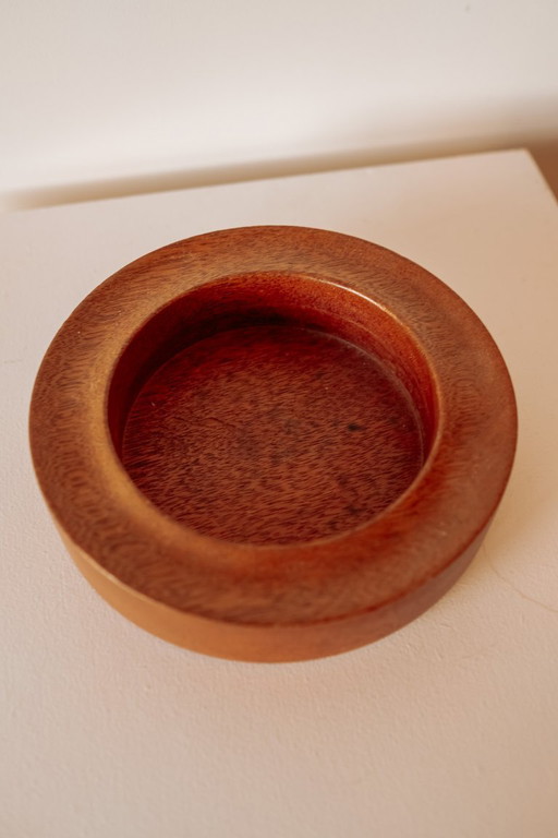 Vintage Holzschale für Schmuck oder Schlüssel