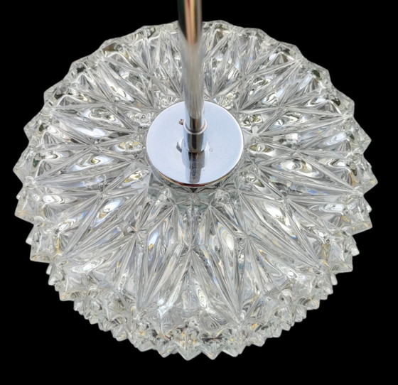 Image 1 of Austrolux Österreich,Kristallglas Pendelleuchte 