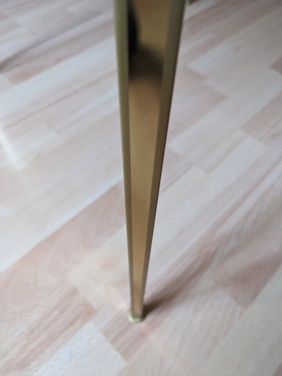 Image 1 of 19060er Hollywood Regency Couchtisch Aus Messing & Glas Von Vereinigte Werkstätten