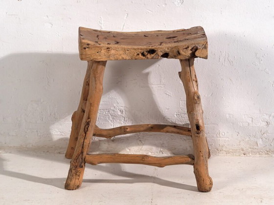 Sgabello antico stile wabi sabi (c.1900) #3 – Sgabelli (photo 38 of 40)