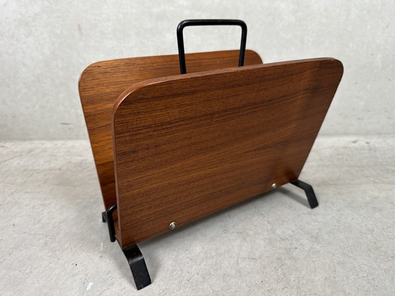 Image 1 of Vintage rosewood magazine rack - Cees Braakman