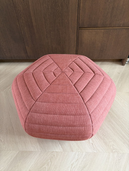Fokus-Pouf Mohnblume – hockers en poefs, Textile