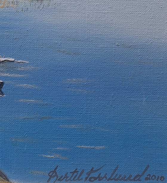 Image 1 of AUTUMN DAY painting by Bertil Forslund