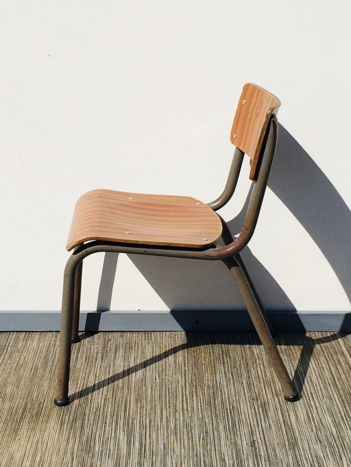 Vintage Kindergarten Chair, 60s/70s