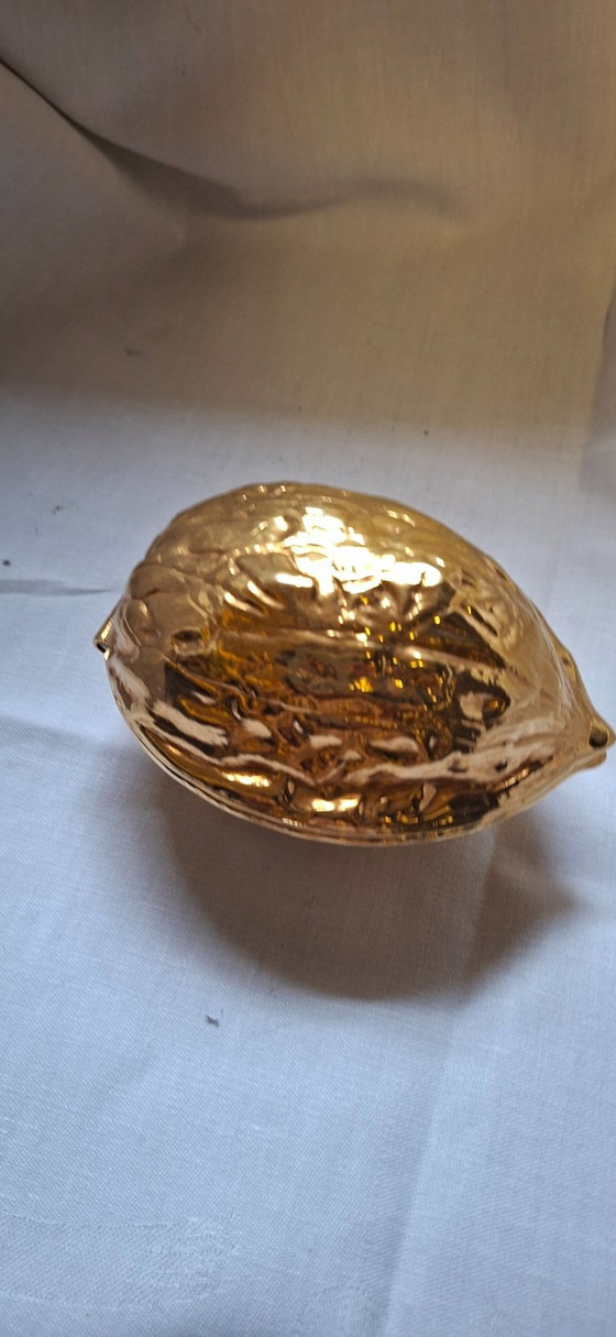 Gouden walnotenkraker, vintage barkleding – Tafelaccessoires, Metal (photo 2 of 5)