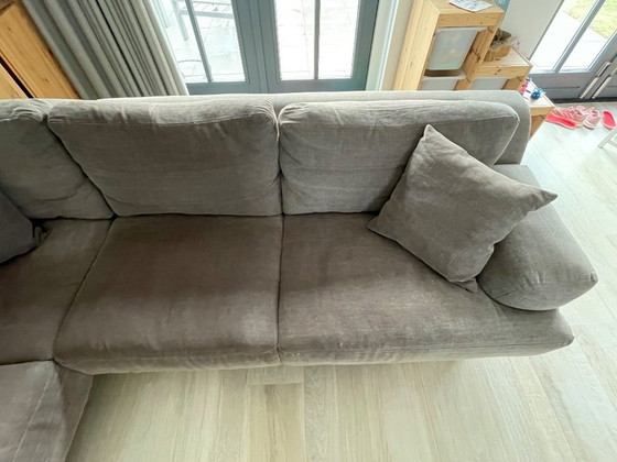 Image 1 of Goossens Ecksofa – Braun/Grau