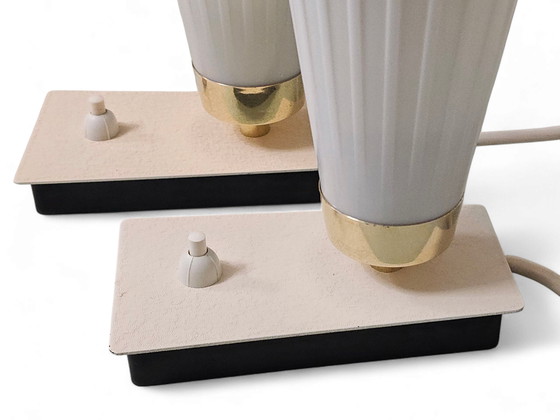 Image 1 of Paire de lampes de table élégantes, années 1950