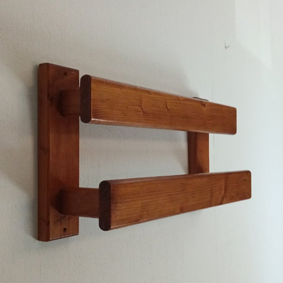 Image 1 of Vintage pine towel rack