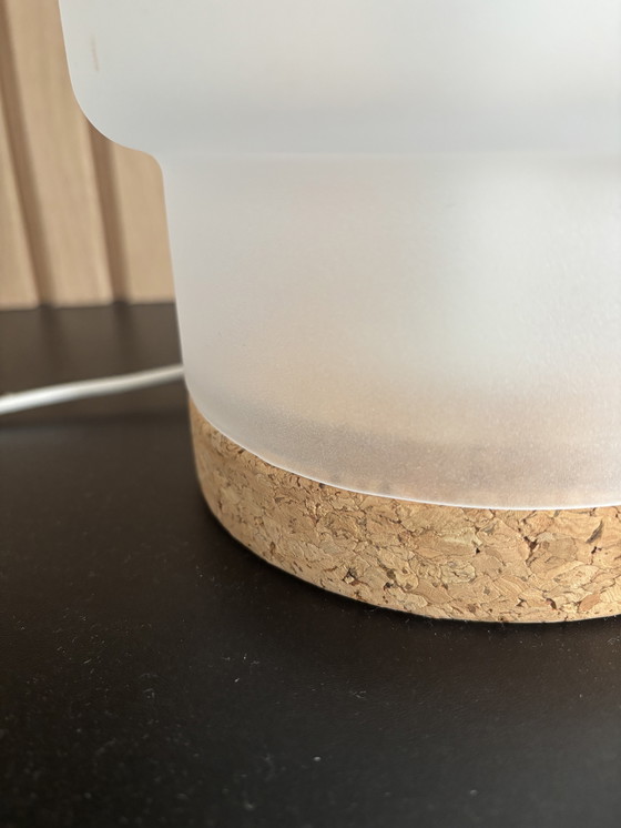Image 1 of IKEA Sinnerlig Jaren 80 Tafellampe mattiertes Glas