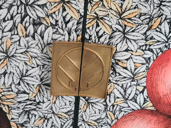 Image 1 of Upcycled 1950s Cabinet – Fornasetti-Style “Adam & Eve” Print – Drinks Cabinet or Statement Storage