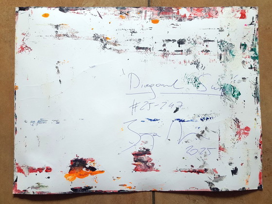 Image 1 of Jürgen Angeler - Diagonal Swipe