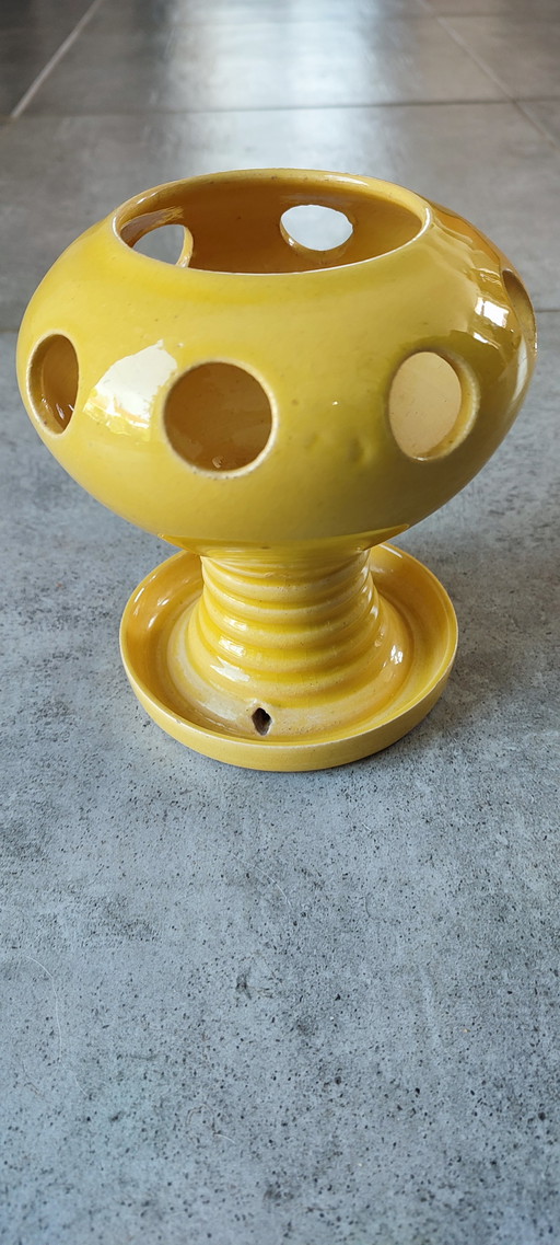 Jean Garrillon ceramic crocus pot