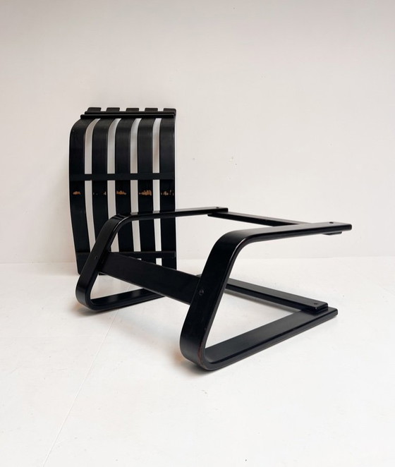 Image 1 of Poltrona rivestita color cognac, anni '60