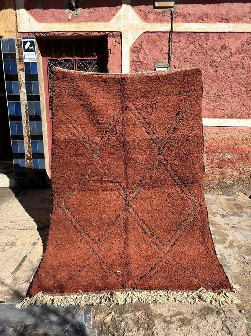 Authentischer marokkanischer Berberteppich 250 x 150 cm – vloerkleden en tapijten, Wool