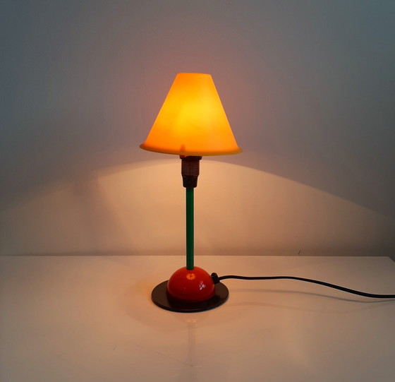 Image 1 of Ikea Design - Memphis Milano - Memphis - Modèle B9409 - Lampe de table - Made In Italy - 80's