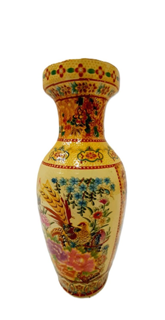 Image 1 of Vaso cinese d'epoca in porcellana 20 cm